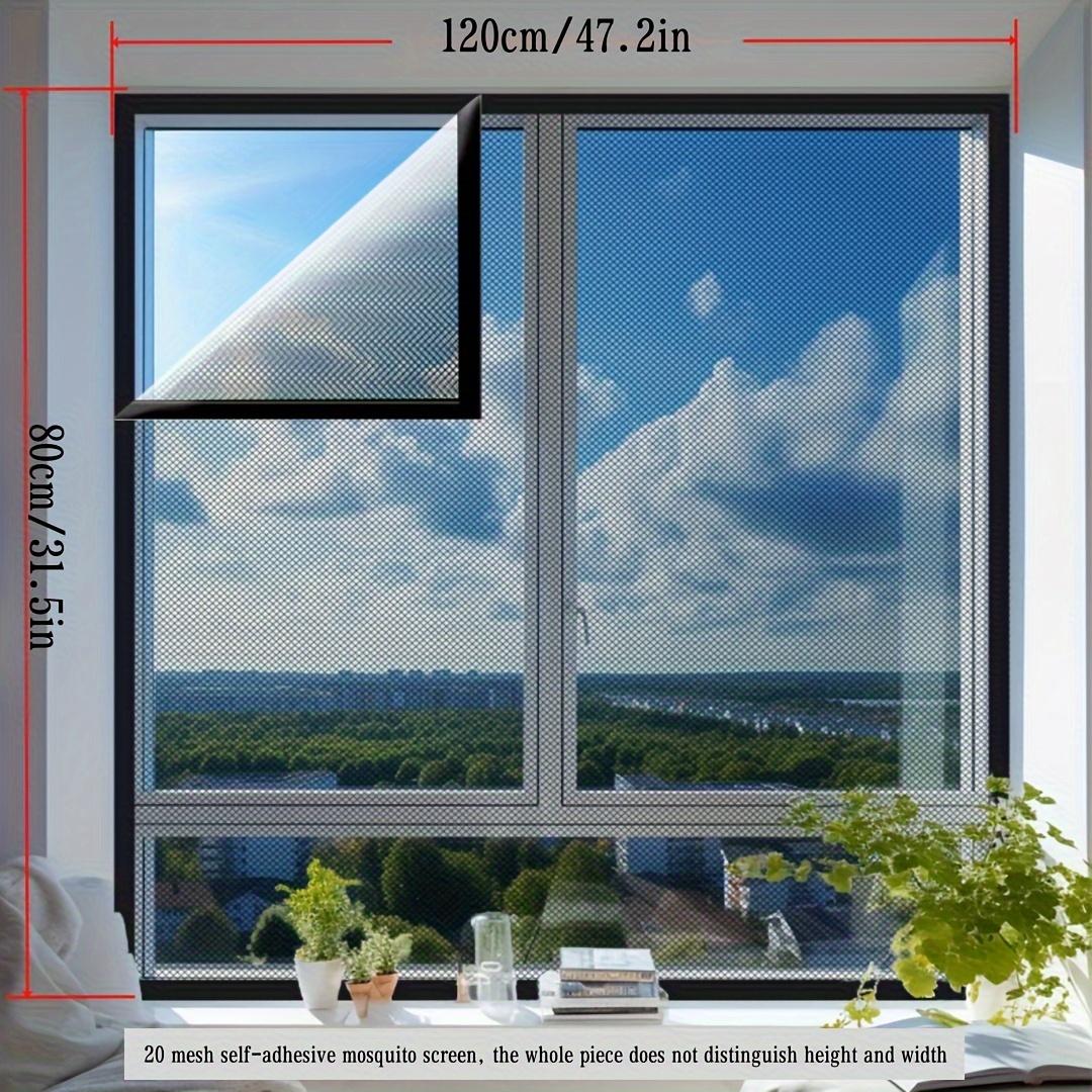 1 Set DIY Self-Adhesive Window Screen Netting Mesh Curtain, Anti-Mosquito Cuttable Window Screen with Hook & Sticky Tape
1 Set DIY Self-Adhesive Window Screen Netting Mesh Curtain, Anti-Mosquito Cuttable Window Screen with Hook & Sticky Tape