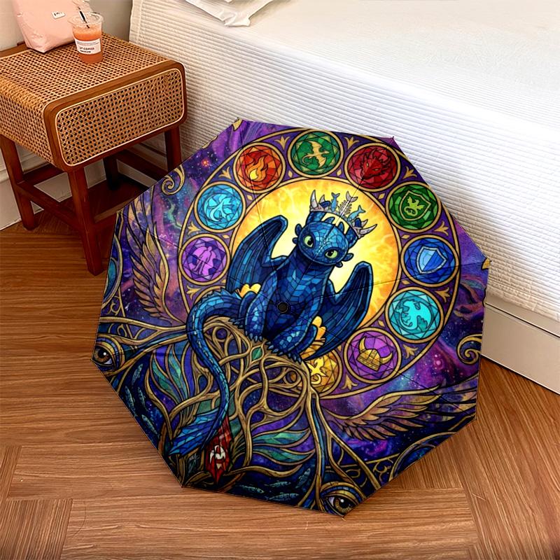 1PC Automatic Folding Umbrella Toothless Night Fury Pattern 8 Ribs Portable Foldable Travel Umbrella Christmas Birthday Gift разноцветный
1PC Automatic Folding Umbrella Toothless Night Fury Pattern 8 Ribs Portable Foldable Travel Umbrella Christmas Birthday Gift разноцветный
