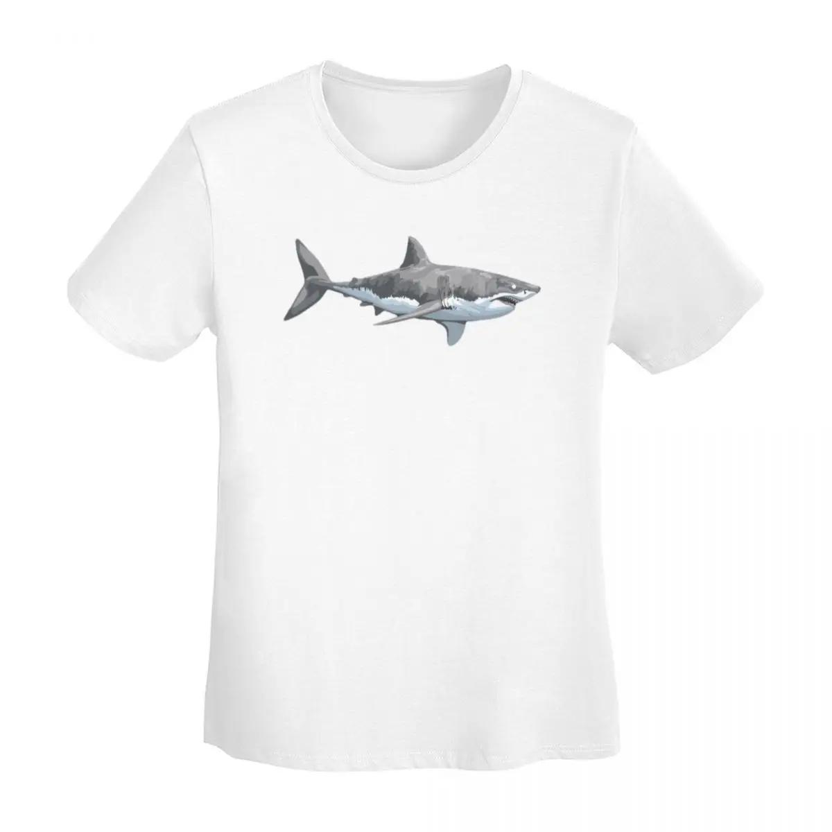 Great White Shark TShirt Women Short Sleeve T Shirts Round Neck Clothing Cotton Summer Tees Streetwear S
Great White Shark TShirt Women Short Sleeve T Shirts Round Neck Clothing Cotton Summer Tees Streetwear S