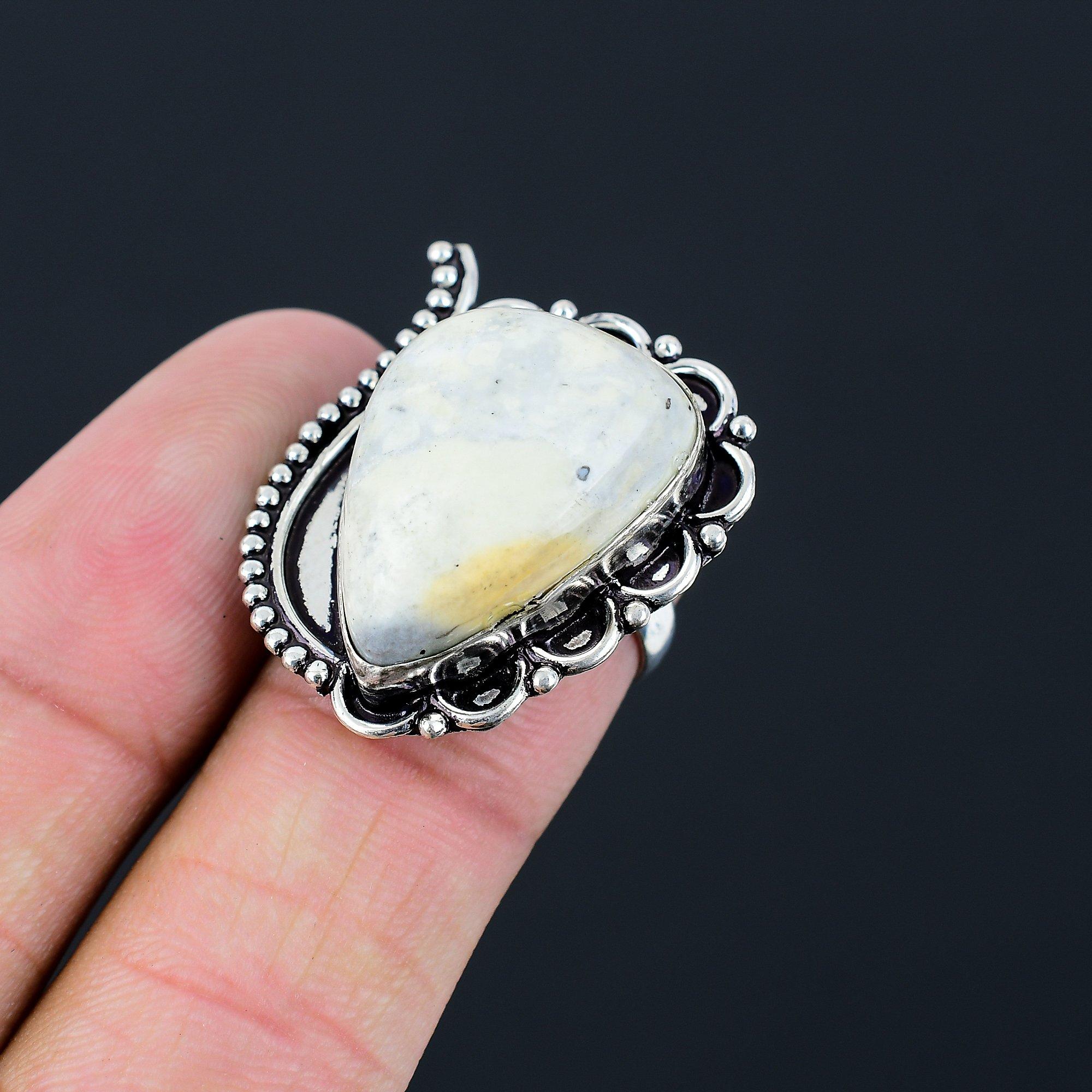 Sterling Silver Maligano Jasper Gemstone Solitaire Daughter Ring Jewelry US 7 7
Sterling Silver Maligano Jasper Gemstone Solitaire Daughter Ring Jewelry US 7 7