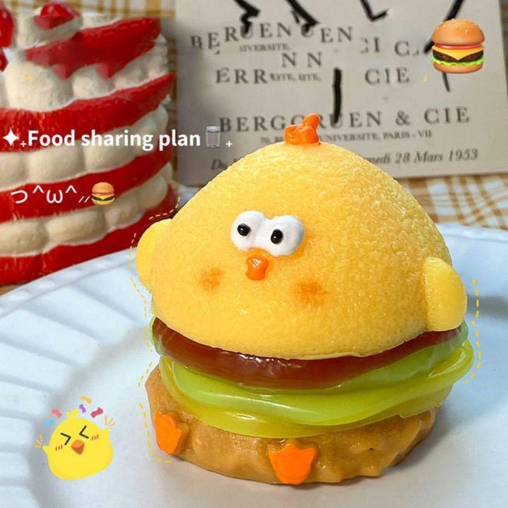 Cartoon Chick Hamburg Fidget Toy Slow Rebound Hamburger Fidget Toy Adults помаранчевий
Cartoon Chick Hamburg Fidget Toy Slow Rebound Hamburger Fidget Toy Adults помаранчевий