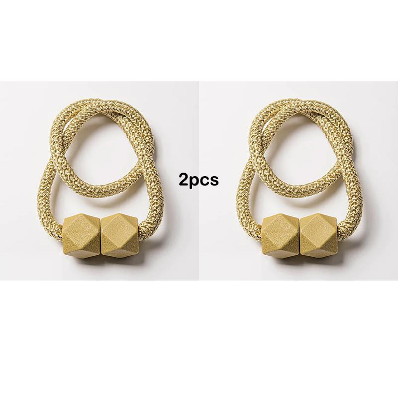 2 шт. Подхваты для штор с сильным магнитом, дизайн из толстой веревки, для спальни, гостиной, кухни, прочный пластик, аксессуар для домашнего декора золотистый
2 шт. Подхваты для штор с сильным магнитом, дизайн из толстой веревки, для спальни, гостиной, кухни, прочный пластик, аксессуар для домашнего декора золотистый