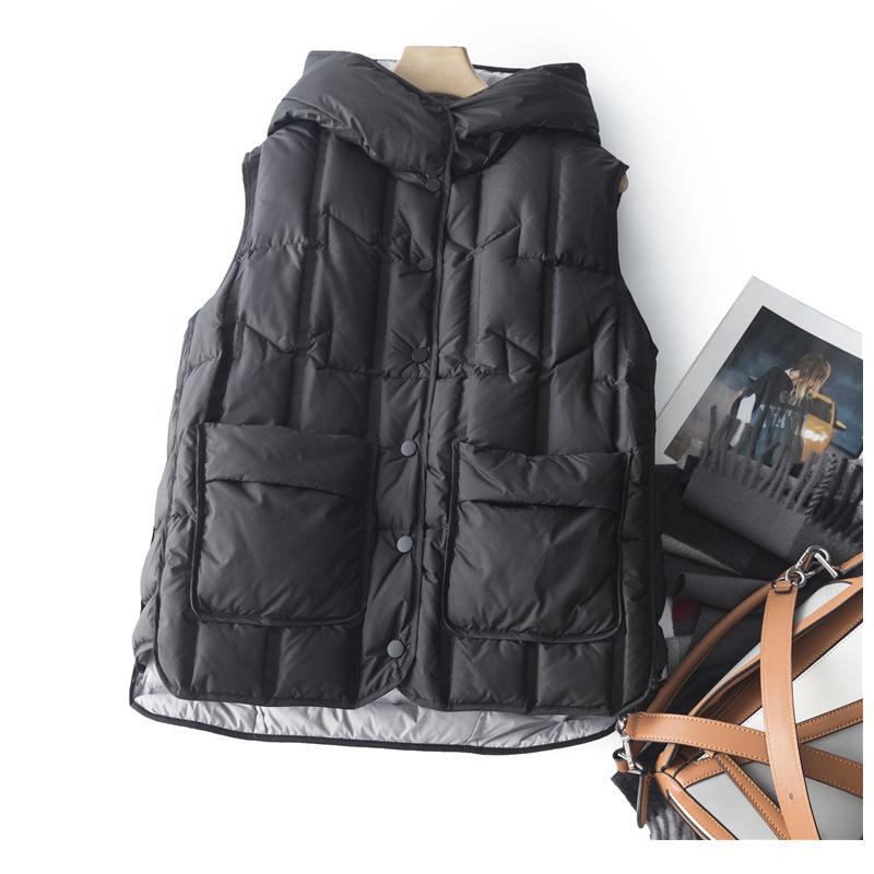 Women s Fall and Winter Loose Warm Vest Temperament Sleeveless Commuter Down Jacket 3XL
Women s Fall and Winter Loose Warm Vest Temperament Sleeveless Commuter Down Jacket 3XL