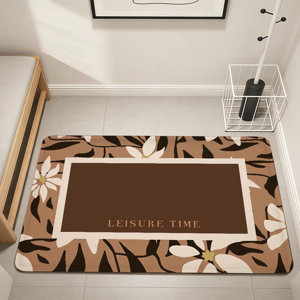 Retro style leopard flower leaves Home Bedside Rug Kitchen Bath Floor Mat Hallway Balcony Carpet Entrance Doormat hogar Decor 40cm x 60cm
Retro style leopard flower leaves Home Bedside Rug Kitchen Bath Floor Mat Hallway Balcony Carpet Entrance Doormat hogar Decor 40cm x 60cm