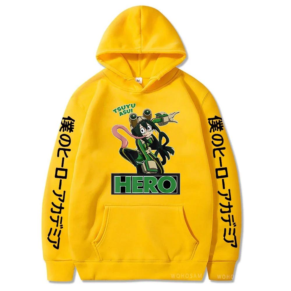 My Hero Academia Boku No Hero Academia Anime Hoodies Women Funny Girl Manga Tsuyu Asui Streetwear Harajuku Goth Loose Sweatshirt 3XL
My Hero Academia Boku No Hero Academia Anime Hoodies Women Funny Girl Manga Tsuyu Asui Streetwear Harajuku Goth Loose Sweatshirt 3XL