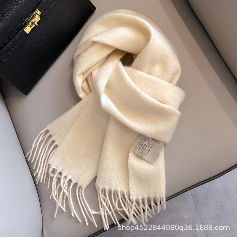 Женский зимний шарф из чистой шерсти с кисточками — теплый, универсальный, узкий дизайн для студентов и пар
Женский зимний шарф из чистой шерсти с кисточками — теплый, универсальный, узкий дизайн для студентов и пар