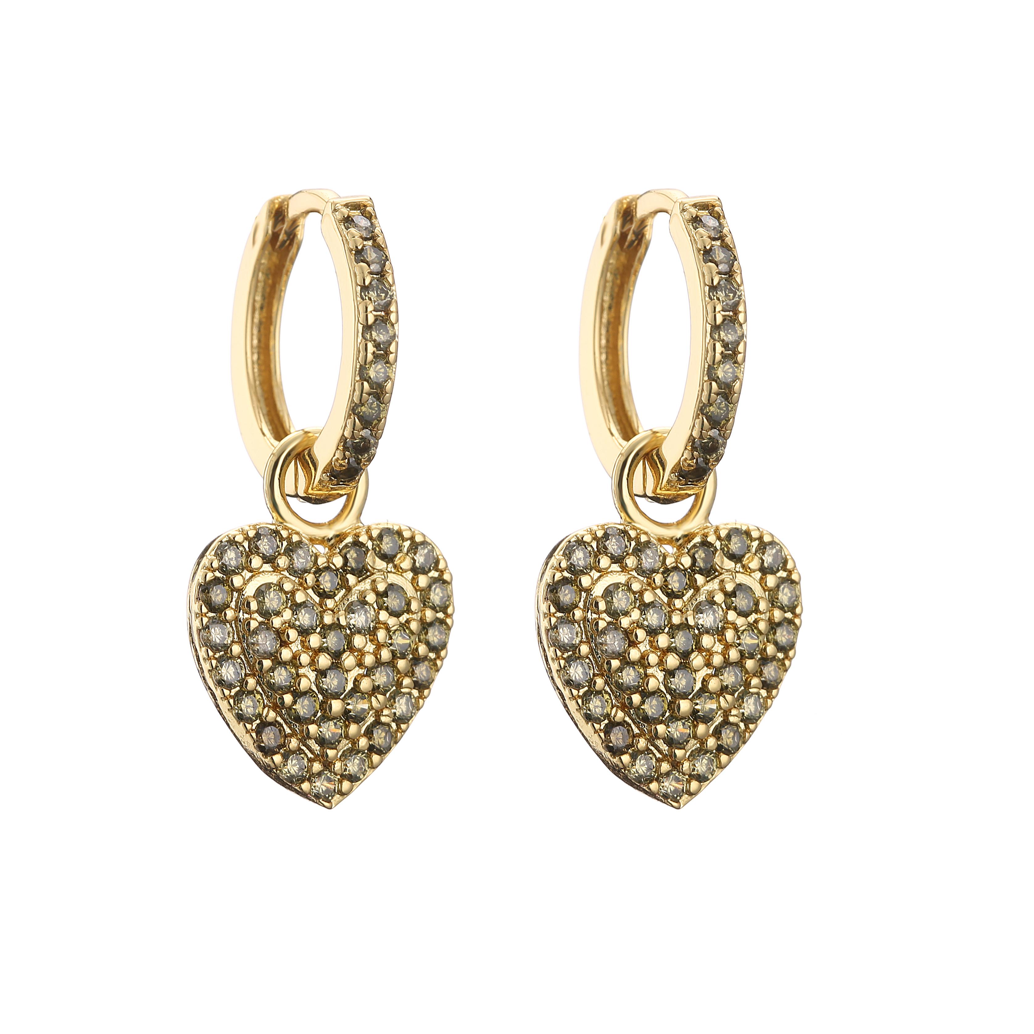 HECHENG,1 Pair,Small Hoop Earrings,Heart Flower Geometric CZ Rainbow Zircon,Gold Color ,For Women Accessories 1 piece
HECHENG,1 Pair,Small Hoop Earrings,Heart Flower Geometric CZ Rainbow Zircon,Gold Color ,For Women Accessories 1 piece