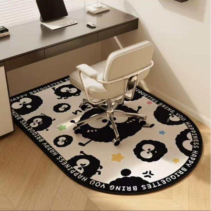 VIKAMA Crystal Velvet Computer Chair Floor Mat, Study Roller Swivel Chair Special Rug, Bedroom Dressing Table Carpet, Home Decor 60X90CM (2X3FT
VIKAMA Crystal Velvet Computer Chair Floor Mat, Study Roller Swivel Chair Special Rug, Bedroom Dressing Table Carpet, Home Decor 60X90CM (2X3FT