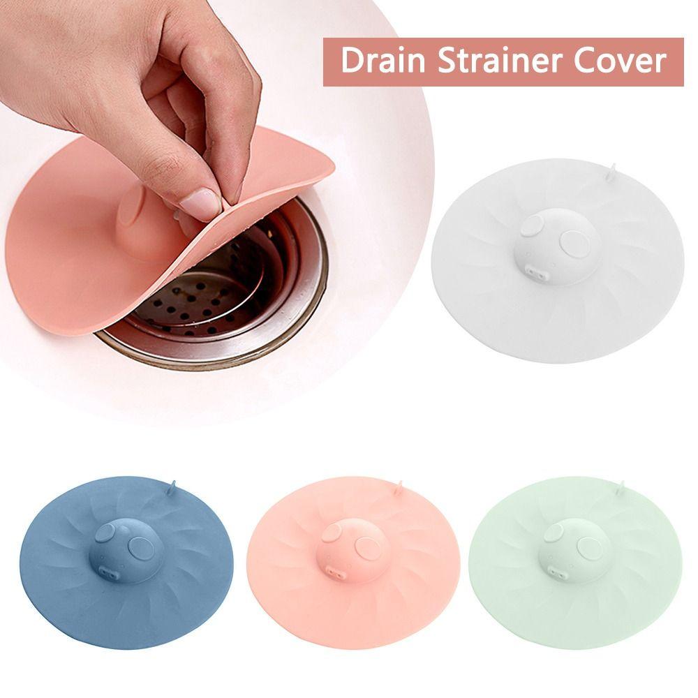 Pig Silicone Leakage-proof Floor Drain Cover Sink Hair Filter Sewer Deodorizer Water Stoppers
Pig Silicone Leakage-proof Floor Drain Cover Sink Hair Filter Sewer Deodorizer Water Stoppers