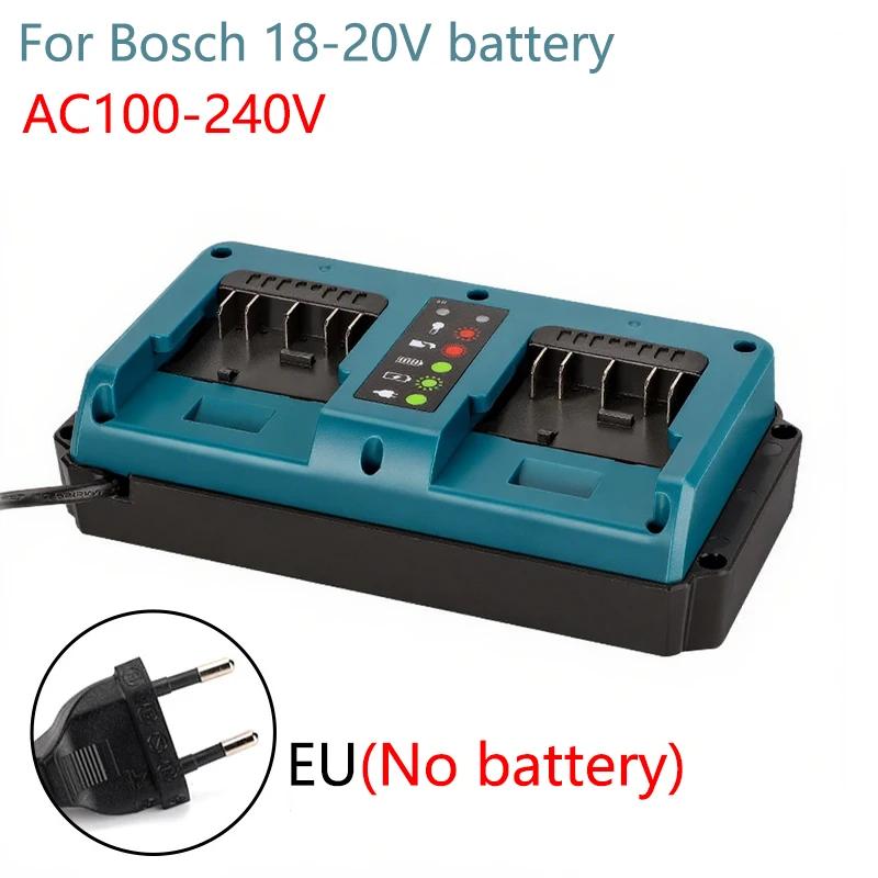 For Bosch Dual-Port Replacement Charger For Bosch 18V 20V Li-ion Battery Fast Charger EU/US/UK/AU/Plug Charging Tool
For Bosch Dual-Port Replacement Charger For Bosch 18V 20V Li-ion Battery Fast Charger EU/US/UK/AU/Plug Charging Tool