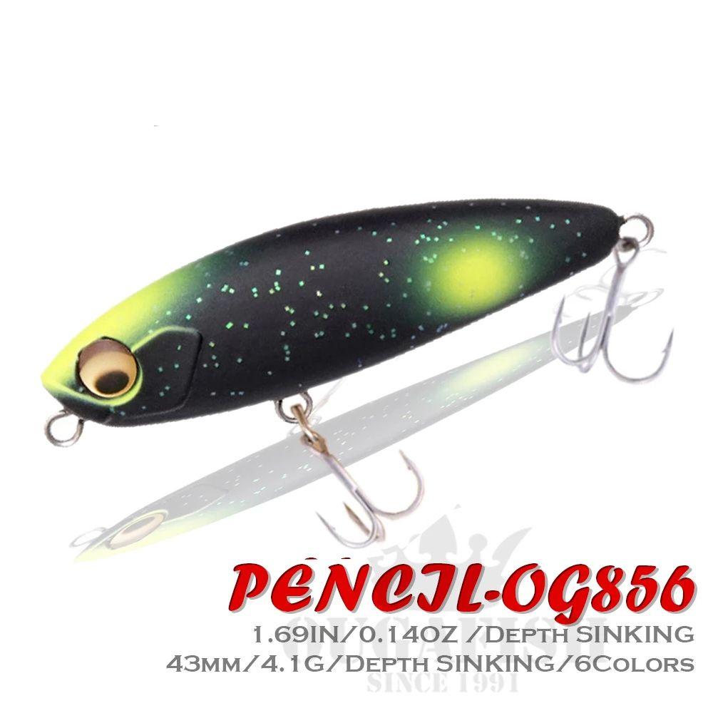 Outdoor Tackle Crankbaits Winter Fishing Pencil Baits with Steel ball Fish Hooks Minnow Lures Color F
Outdoor Tackle Crankbaits Winter Fishing Pencil Baits with Steel ball Fish Hooks Minnow Lures Color F