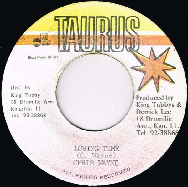7inch Record CHRIS WAYNE - Loving Time NONE Taurus 1988 Jamaica Reggae, Ska & Dub Used
7inch Record CHRIS WAYNE - Loving Time NONE Taurus 1988 Jamaica Reggae, Ska & Dub Used