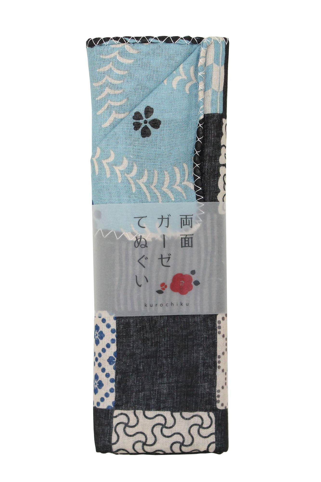 Kurochiku Gauze Hand Checkered Komon Cotton Double-Sided Towel, Pattern, 100%
Kurochiku Gauze Hand Checkered Komon Cotton Double-Sided Towel, Pattern, 100%