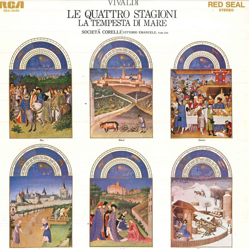 LP Record SOCIETA CORELLI/VITTORIO EMANUELE8V - Vivaldi/Le Quattro Stagioni la Temp SRA2649 VICTOR Japan Classical Used
LP Record SOCIETA CORELLI/VITTORIO EMANUELE8V - Vivaldi/Le Quattro Stagioni la Temp SRA2649 VICTOR Japan Classical Used