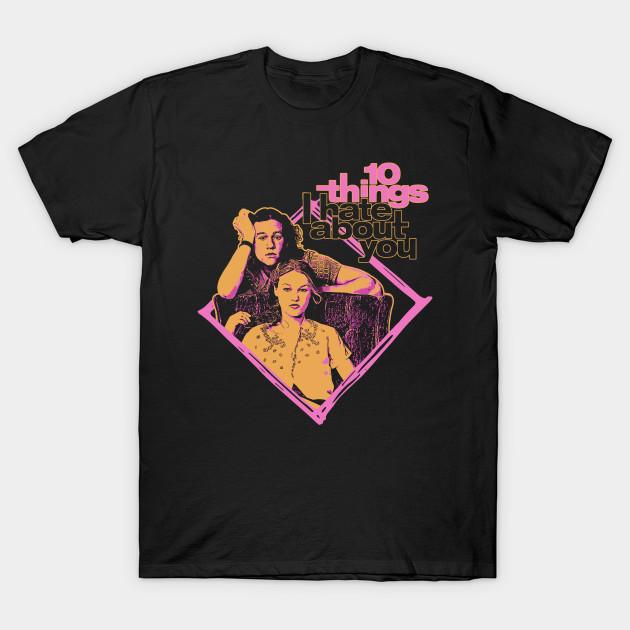 Men Black Print T-shirt Classic 10 Things Movie Couple Men Women No-Cut Transfer Paper Print Cotton Tshirt XL чорний
Men Black Print T-shirt Classic 10 Things Movie Couple Men Women No-Cut Transfer Paper Print Cotton Tshirt XL чорний