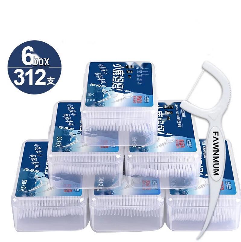 FAWNMUM Dental Floss Picks (312 Count)
FAWNMUM Dental Floss Picks (312 Count)