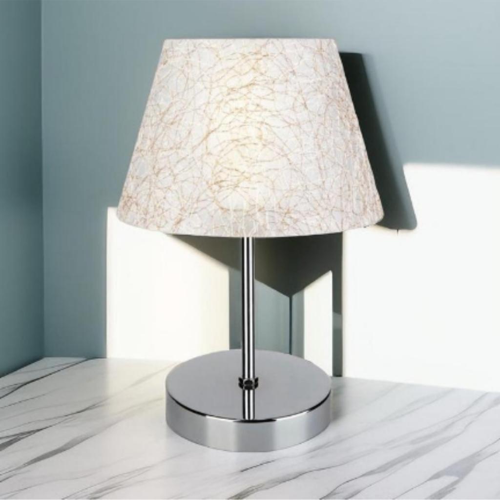 Northern Chrome Body Lampshade Gold Thread Headboard Bedroom Living Room Reading Corner
Northern Chrome Body Lampshade Gold Thread Headboard Bedroom Living Room Reading Corner