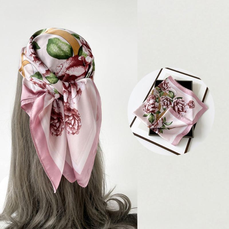 68cm Rose Printed Square Scarf Women s Spring and Summer Thin Imitation Silk Scarf High-end Versatile Headscarf Scarfs Shawl розовый
68cm Rose Printed Square Scarf Women s Spring and Summer Thin Imitation Silk Scarf High-end Versatile Headscarf Scarfs Shawl розовый