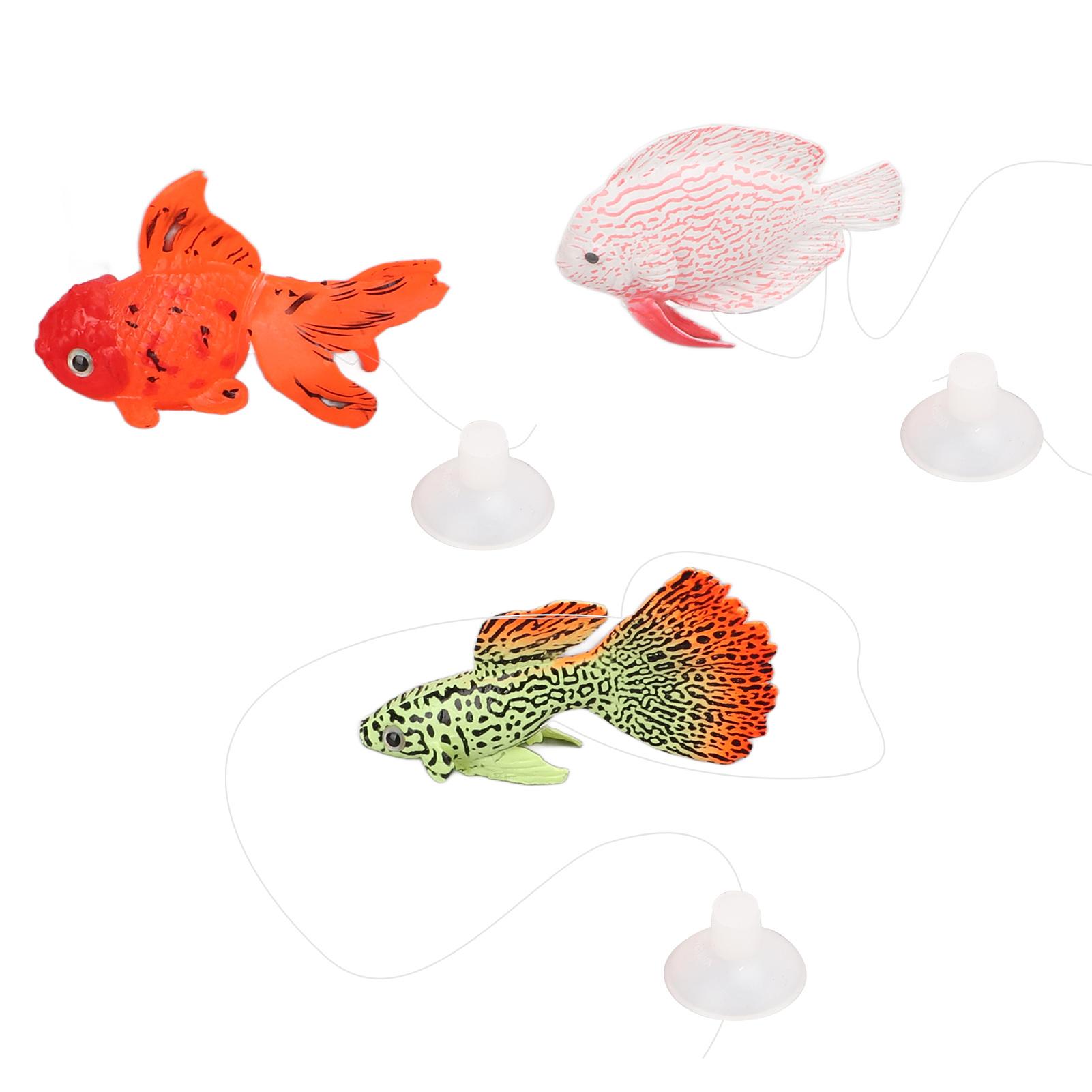 3pcs Artificial Glowing Fishes Silicone Colorful Simulation Decorative Aquarium Floating Ornament
3pcs Artificial Glowing Fishes Silicone Colorful Simulation Decorative Aquarium Floating Ornament