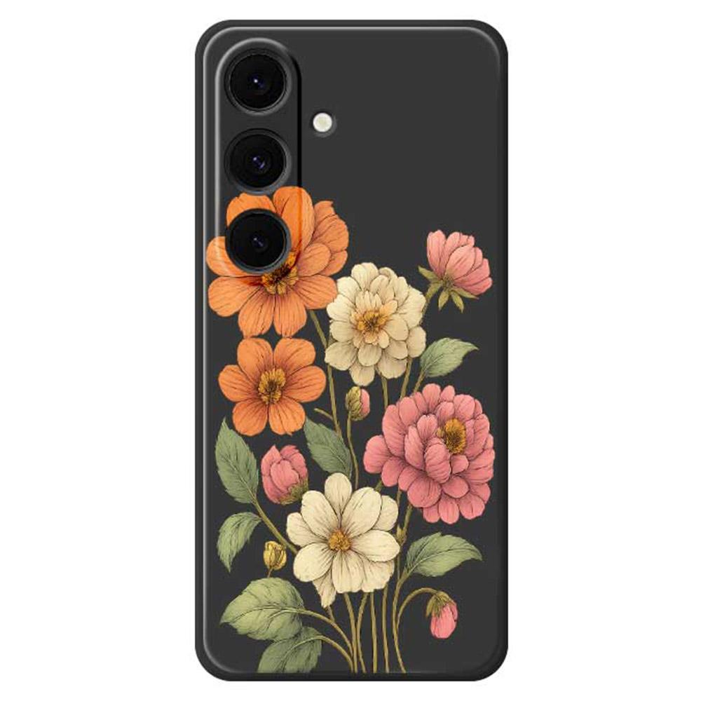 For Samsung Galaxy S25+ Case Beautiful Flowers Pattern Printing Straight Edge TPU Phone Back Cover Black
For Samsung Galaxy S25+ Case Beautiful Flowers Pattern Printing Straight Edge TPU Phone Back Cover Black