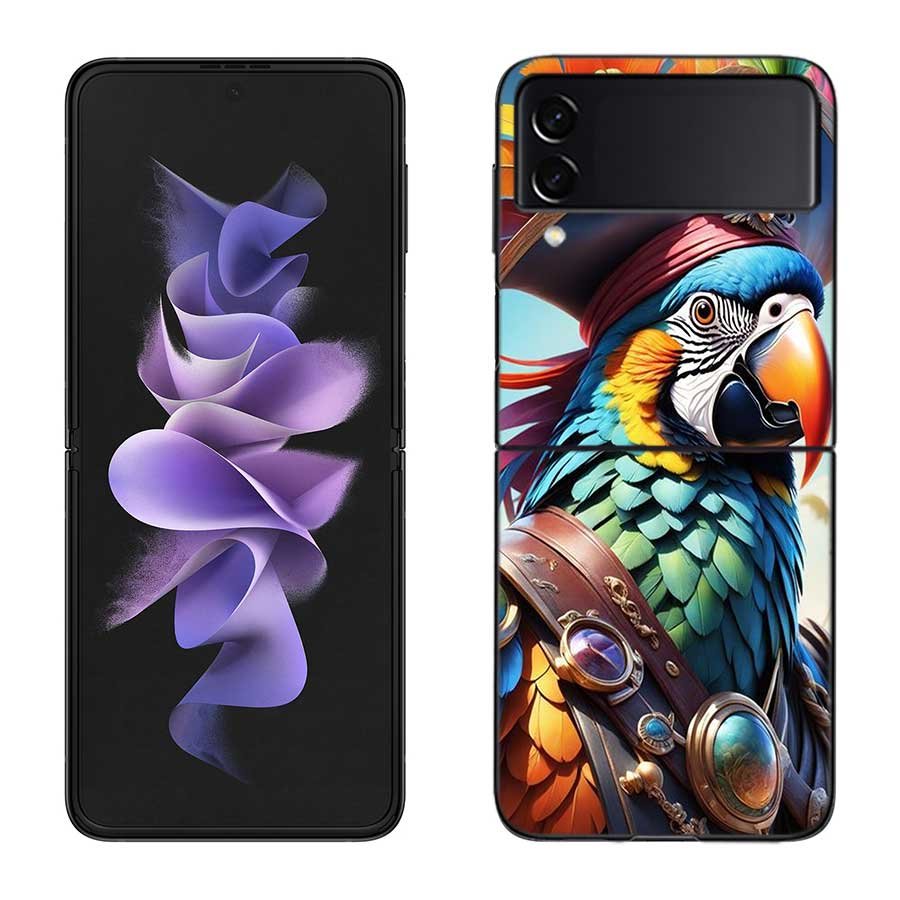 Macaw Pirate Phone Case For Samsung Z Flip 7 6 5G Galaxy Z Flip 5 4 3 Black Hard Cell Cover Luxury PC Shell Coque Samsung Z Flip 5 5G
Macaw Pirate Phone Case For Samsung Z Flip 7 6 5G Galaxy Z Flip 5 4 3 Black Hard Cell Cover Luxury PC Shell Coque Samsung Z Flip 5 5G