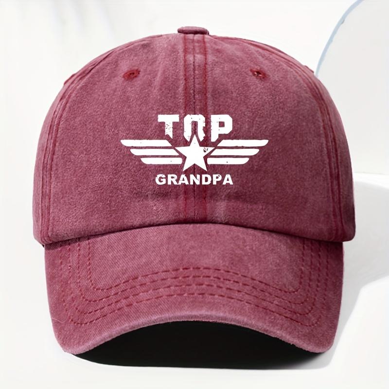Uniform TOP GRANDPA Letter Printed Washed Retro Baseball Cap Sun Visor Outdoor Hat for Men and Women кларет
Uniform TOP GRANDPA Letter Printed Washed Retro Baseball Cap Sun Visor Outdoor Hat for Men and Women кларет
