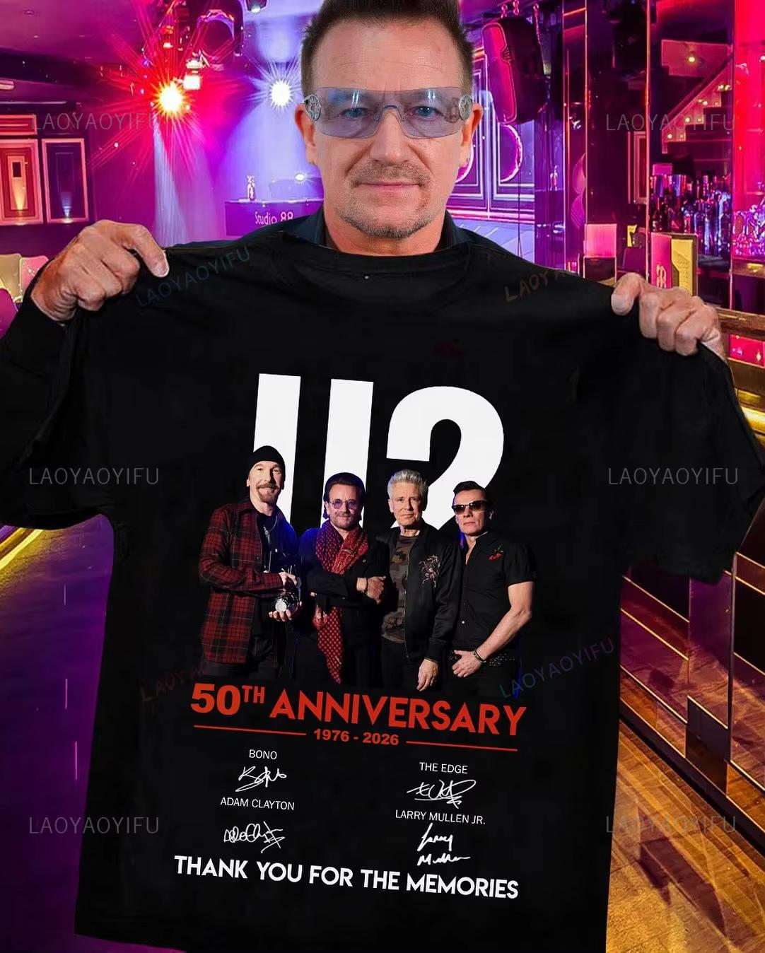 2026 New U2 Band 50th Anniversary Pattern HighQuality Comfortable Casual Print Mens TShirt L
2026 New U2 Band 50th Anniversary Pattern HighQuality Comfortable Casual Print Mens TShirt L