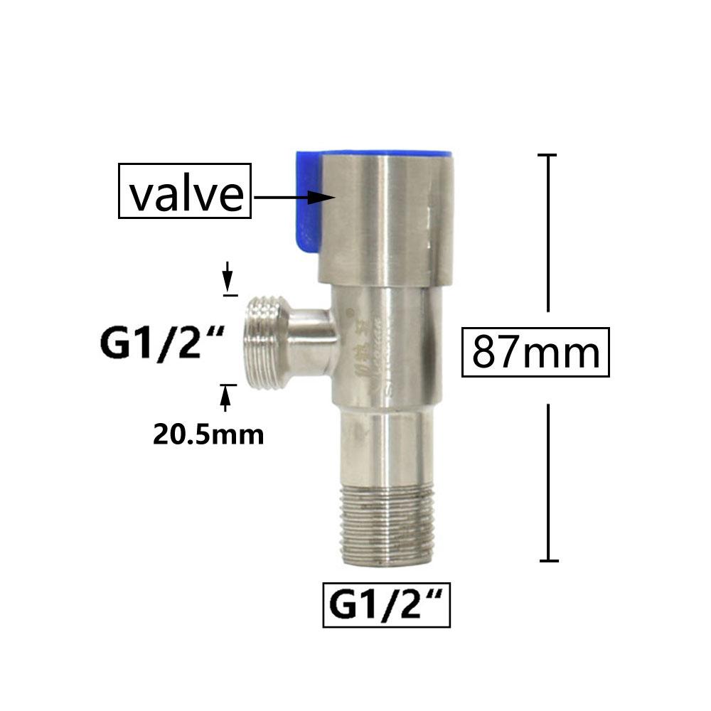 1/2 Thread Tap Water Connector Valve Hose Splitter Faucet Fitting Home Kitchen Bathroom Water Hose Adapter
1/2 Thread Tap Water Connector Valve Hose Splitter Faucet Fitting Home Kitchen Bathroom Water Hose Adapter
