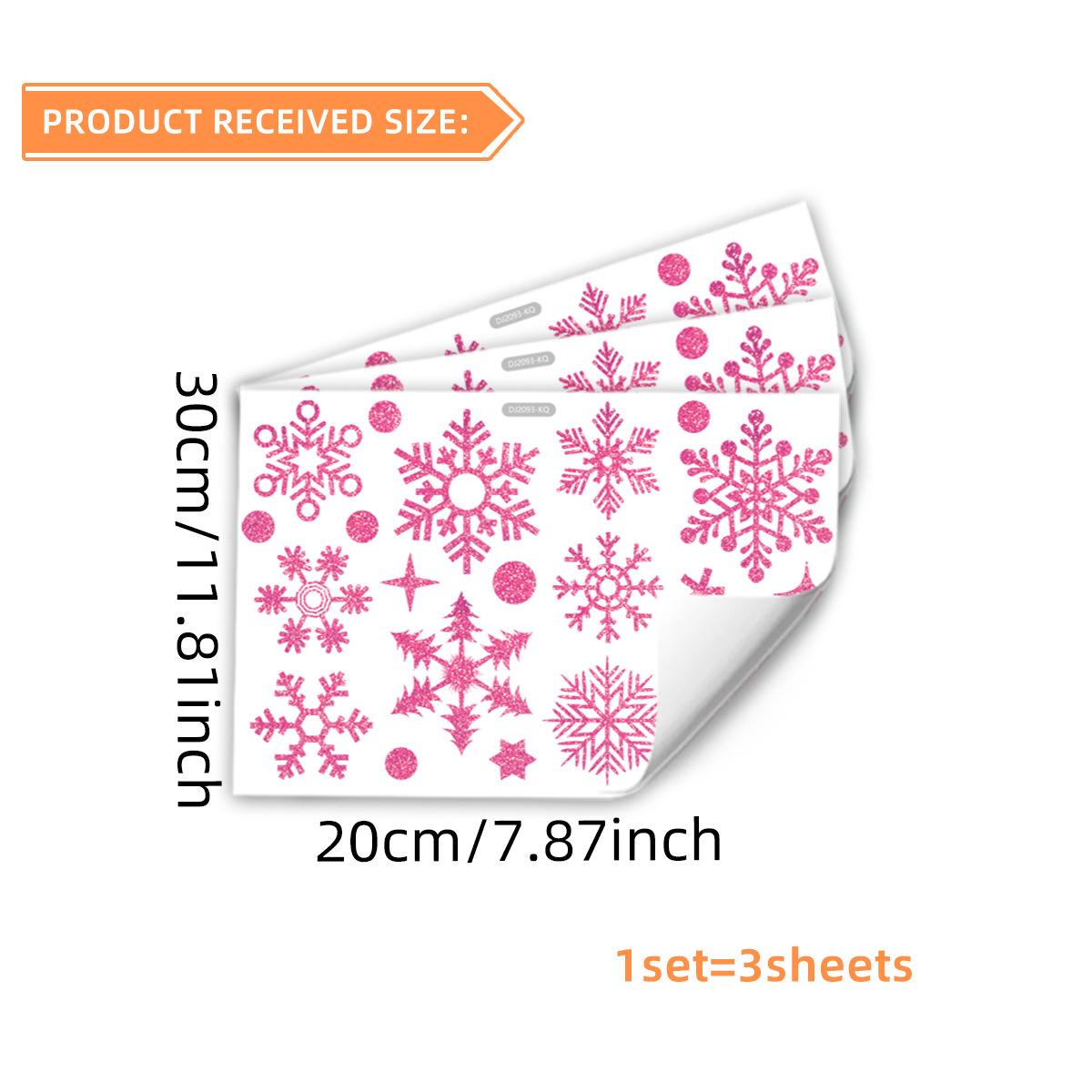 Рождественская розовая снежинка статическая наклейка стеклянное окно декоративная наклейка на окно снежинка двухсторонняя визуальная наклейка на стену
Рождественская розовая снежинка статическая наклейка стеклянное окно декоративная наклейка на окно снежинка двухсторонняя визуальная наклейка на стену