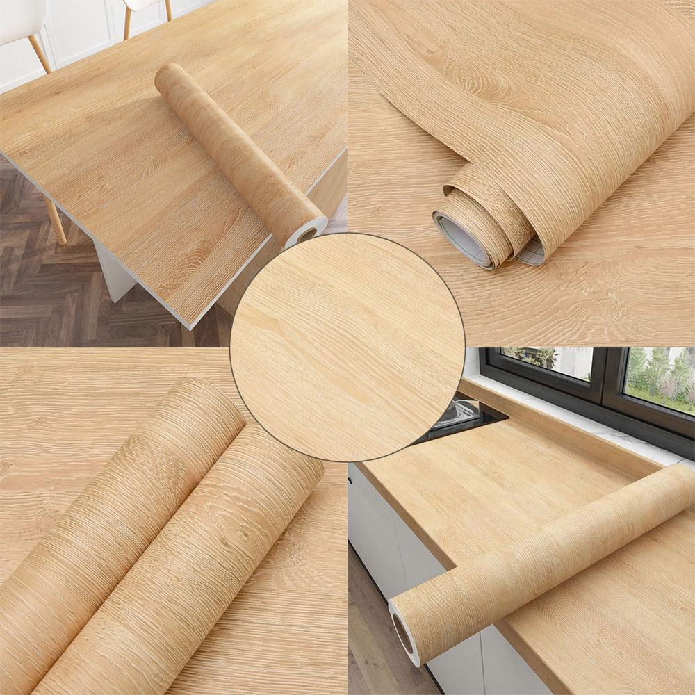 Wallpaper Sticker 40cm Classic Wood Grain Moisture-proof Anti-mold Kitchen Bedroom Background Wall Cabinet Table Renovation Home 40cmX1m
Wallpaper Sticker 40cm Classic Wood Grain Moisture-proof Anti-mold Kitchen Bedroom Background Wall Cabinet Table Renovation Home 40cmX1m