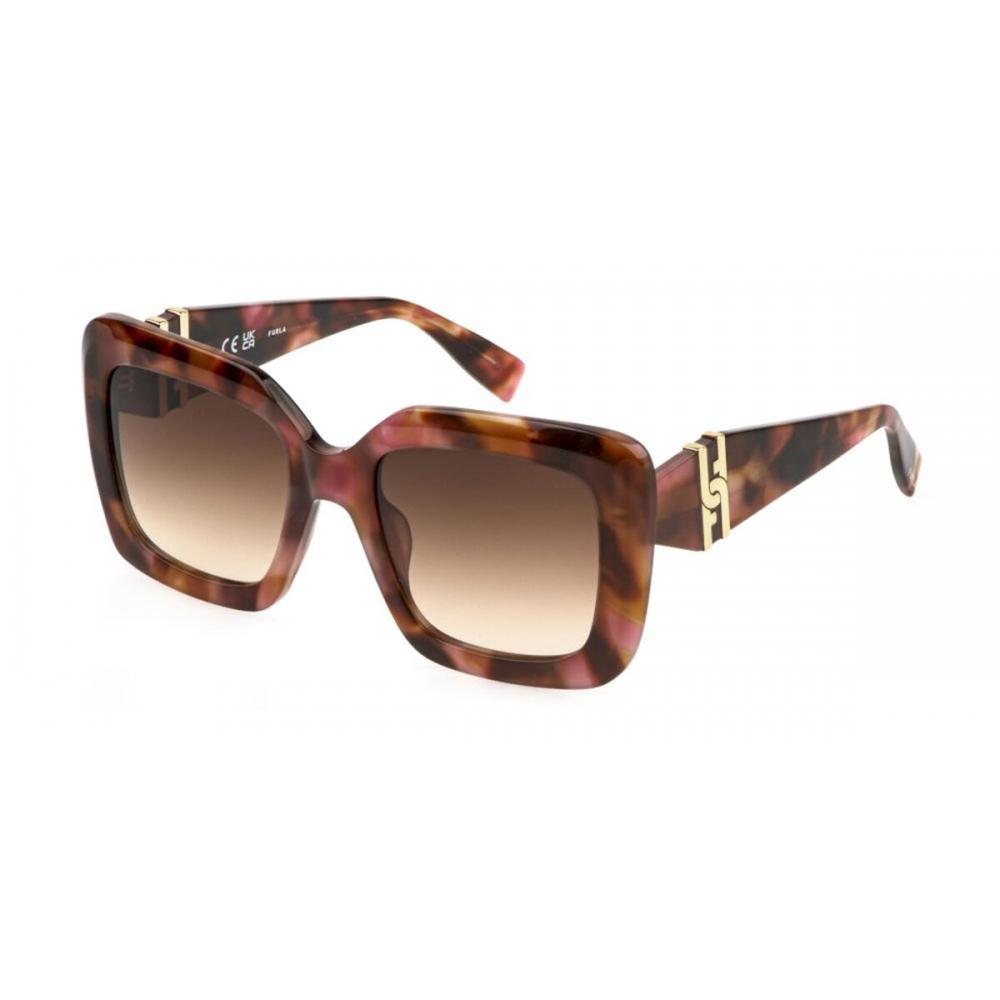 Furla Unisex Sunglasses Sfu883 01gq Brown Pink Tortoise/53-20-140
Furla Unisex Sunglasses Sfu883 01gq Brown Pink Tortoise/53-20-140