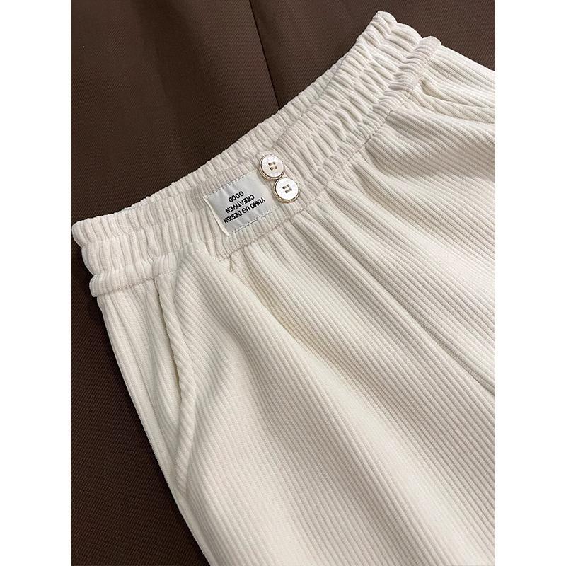 Women s Small Size Fleece-Lined High-Waist White Wide-Leg Pants - Autumn/Winter Collection M (96-110 jin)
Women s Small Size Fleece-Lined High-Waist White Wide-Leg Pants - Autumn/Winter Collection M (96-110 jin)
