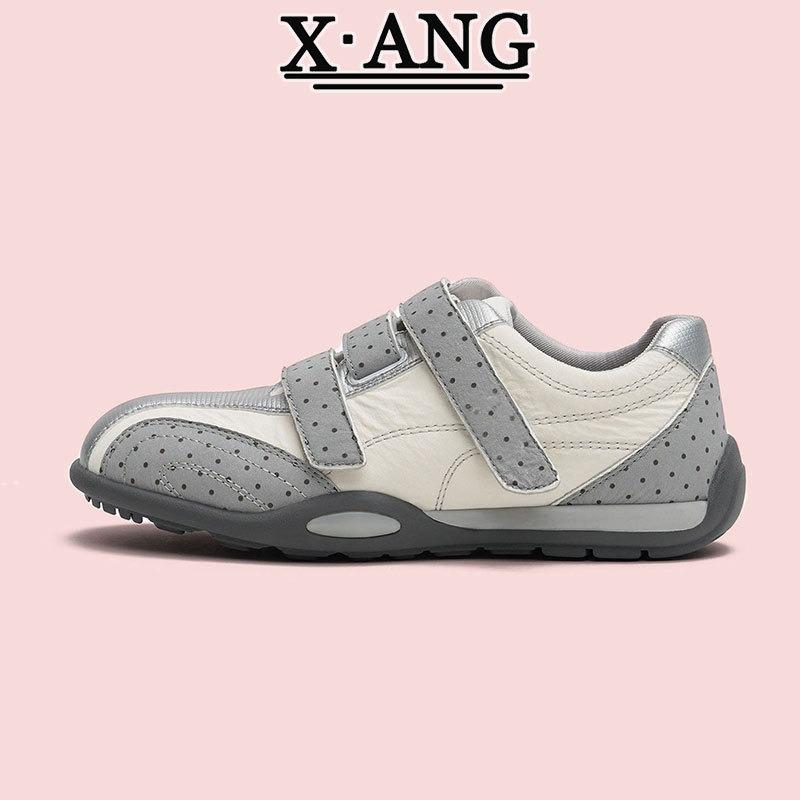Leather women s Velcro women s shoes autumn new flat racing shoes casual board shoes white shoes 40
Leather women s Velcro women s shoes autumn new flat racing shoes casual board shoes white shoes 40