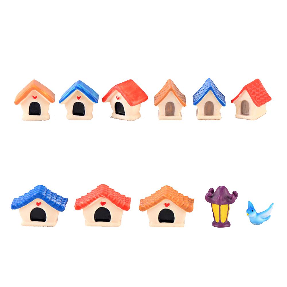 Cartoon Lovely Miniature Bird House Statue Resin DIY Model Garden Craft Home Decoration
Cartoon Lovely Miniature Bird House Statue Resin DIY Model Garden Craft Home Decoration