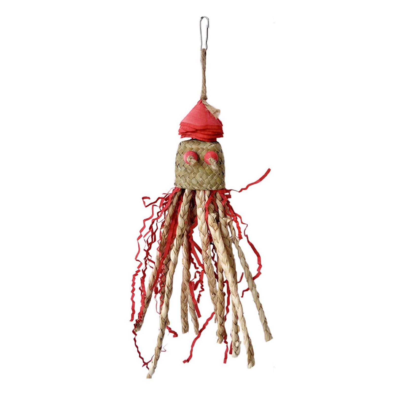 Игрушка-грызунок для мелких животных для птиц, попугаев, игрушка для жевания, разноцветные щупальца, игрушка для жевания, принадлежности для стачивания зубов красный
Игрушка-грызунок для мелких животных для птиц, попугаев, игрушка для жевания, разноцветные щупальца, игрушка для жевания, принадлежности для стачивания зубов красный