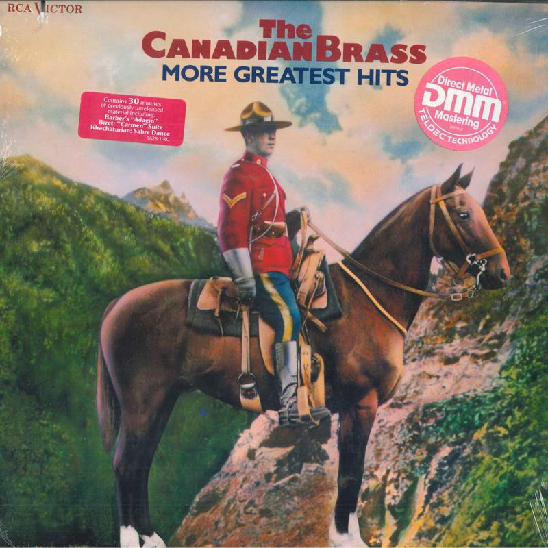 LP Record CANADIAN BRASS - More Greatest Hits 56281RC RCA Victor 1988 US Classical
LP Record CANADIAN BRASS - More Greatest Hits 56281RC RCA Victor 1988 US Classical