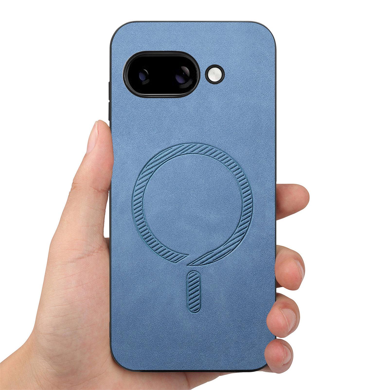 For Google Pixel 9a Leather Back Case Compatible with MagSafe Skin-touch Phone Cover Green
For Google Pixel 9a Leather Back Case Compatible with MagSafe Skin-touch Phone Cover Green