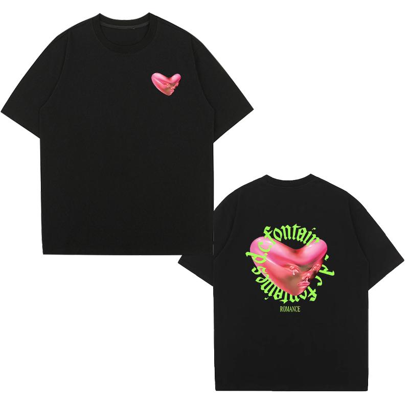 2026 Fontaines DC Romance printed T Shirt Men Women Harajuku Fashion short sleeve Tshirts Hip Hop Oversized Casual Tops Unisex S
2026 Fontaines DC Romance printed T Shirt Men Women Harajuku Fashion short sleeve Tshirts Hip Hop Oversized Casual Tops Unisex S