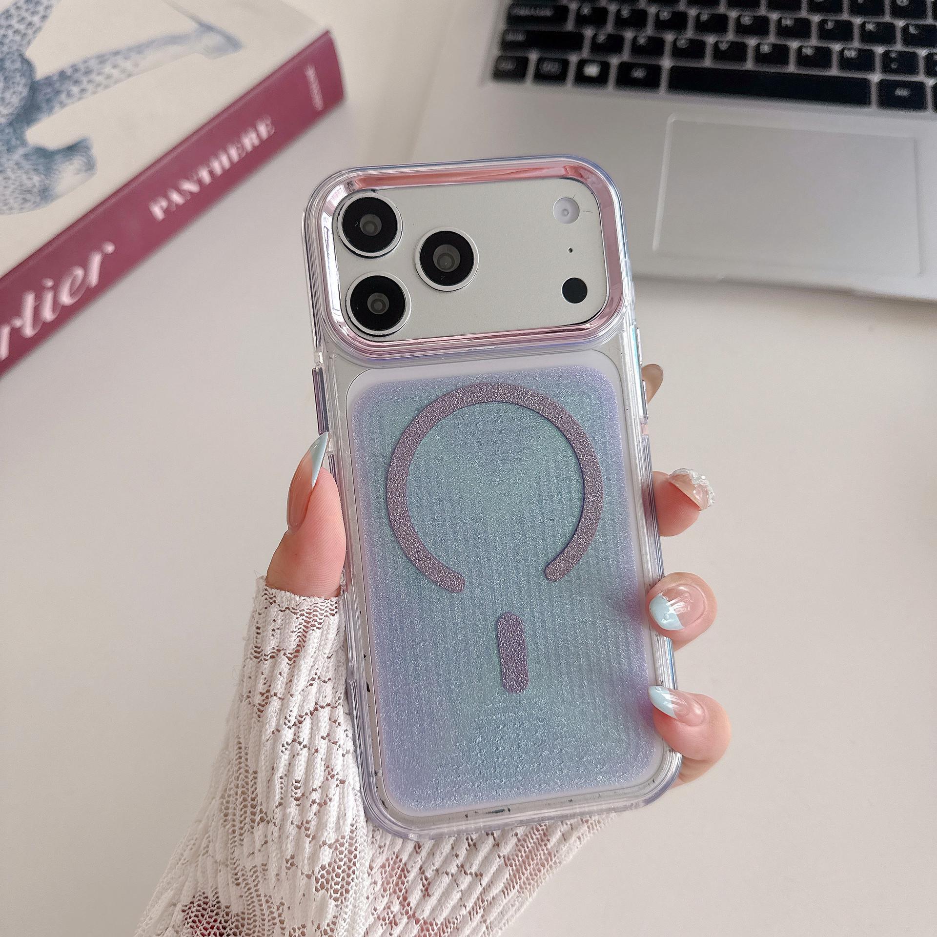 Glitter Resin Magnetic Phone Case for Apple 17PROMAX, Trendy 16, and Protective 13/14/16 Acrylic iPhone 16 Pro Max
Glitter Resin Magnetic Phone Case for Apple 17PROMAX, Trendy 16, and Protective 13/14/16 Acrylic iPhone 16 Pro Max