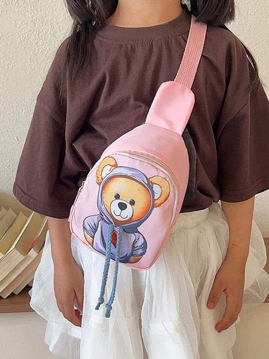 Children s bags New boys bear breast bags Versatile girls messenger bags Sports and leisure cartoon shoulder bags розовый
Children s bags New boys bear breast bags Versatile girls messenger bags Sports and leisure cartoon shoulder bags розовый