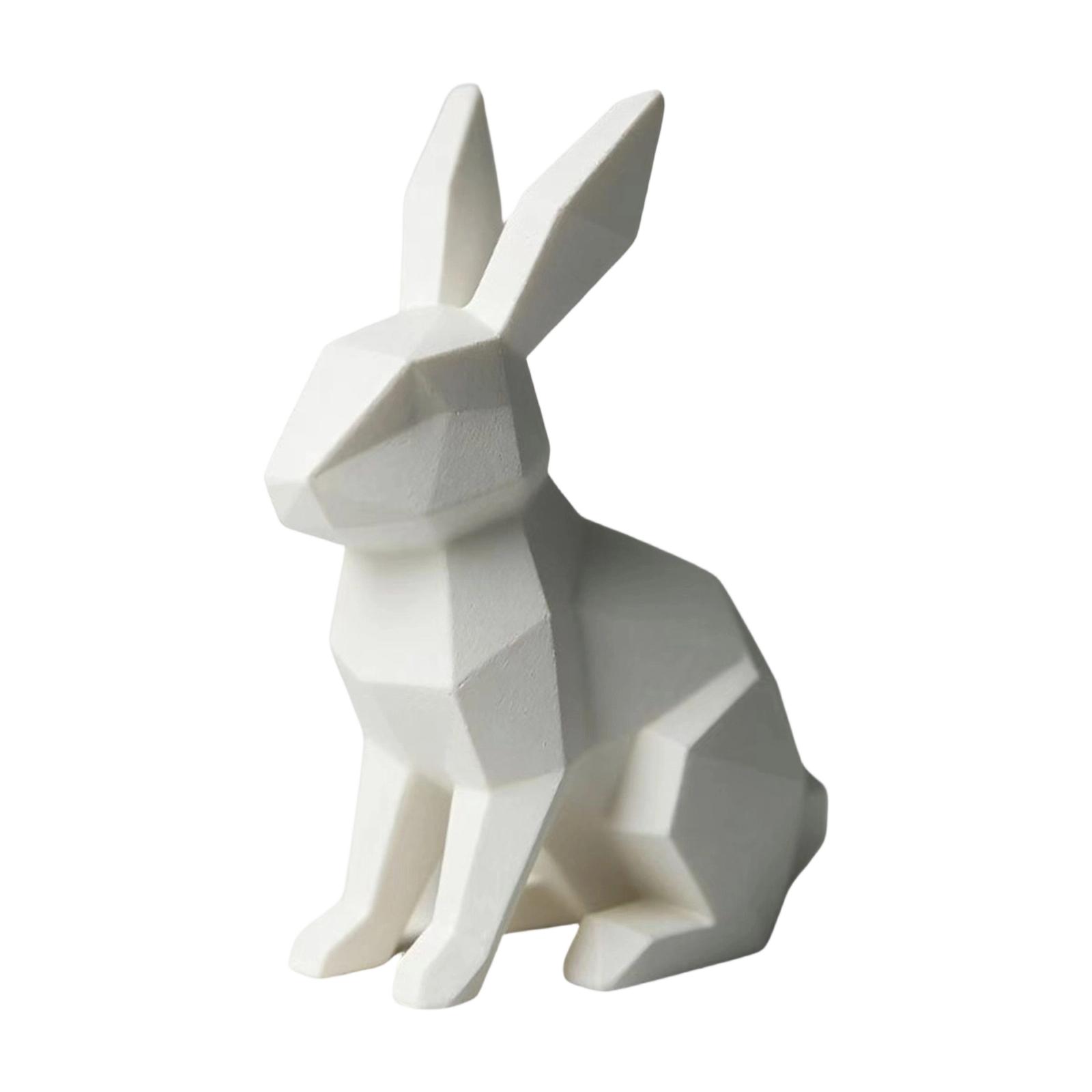 3D Printed Geometric Easter Bunny Statue, Modern Minimalist Bunny Figurine For Home Decor One Size білий
3D Printed Geometric Easter Bunny Statue, Modern Minimalist Bunny Figurine For Home Decor One Size білий