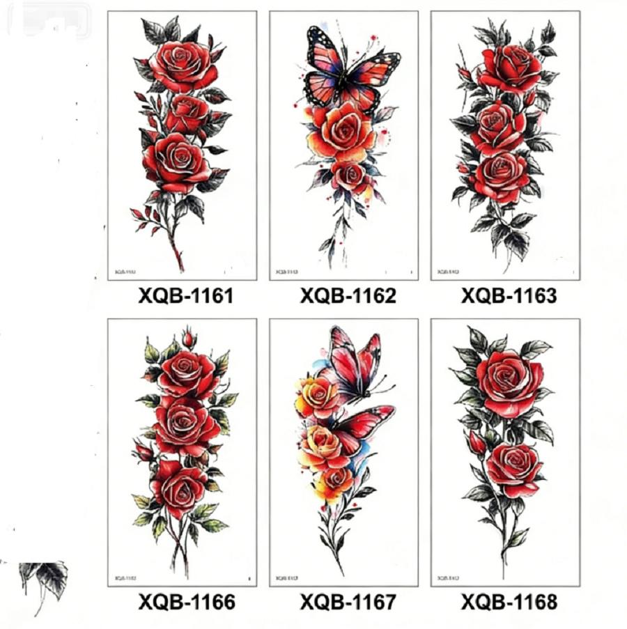 6 Sheets Half Sleeve For Arm Shoulder Chest For Women For Party Daily Waterproof Temporary Tattoos Body Art Aesthetic Romantic Realistic Floral Style 1 красный
6 Sheets Half Sleeve For Arm Shoulder Chest For Women For Party Daily Waterproof Temporary Tattoos Body Art Aesthetic Romantic Realistic Floral Style 1 красный