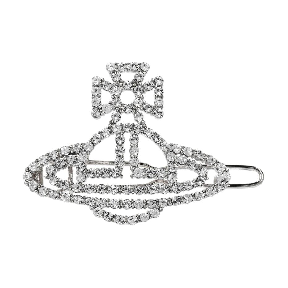 Vivienne Westwood Original Design Cubic Zirconia Hair Clip Women accessories Silver 6703000H02P116 Box+Shopping Bag
Vivienne Westwood Original Design Cubic Zirconia Hair Clip Women accessories Silver 6703000H02P116 Box+Shopping Bag