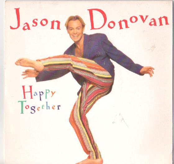 7inch Record JASON DONOVAN - Happy Together PWL203 PWL Records 1991 UK Dance & Electronica Used
7inch Record JASON DONOVAN - Happy Together PWL203 PWL Records 1991 UK Dance & Electronica Used