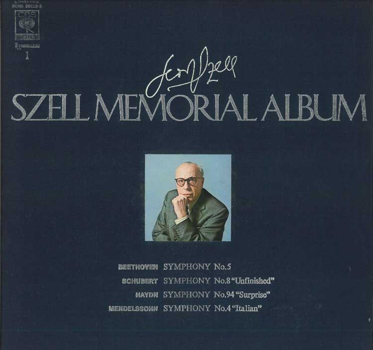 LP Record GEORGE SZELL CLEVELAND ORCHESTRA Szell Memorial Album Vol. 1 SONS301189 CBS SONY Japan Classical Used
LP Record GEORGE SZELL CLEVELAND ORCHESTRA Szell Memorial Album Vol. 1 SONS301189 CBS SONY Japan Classical Used