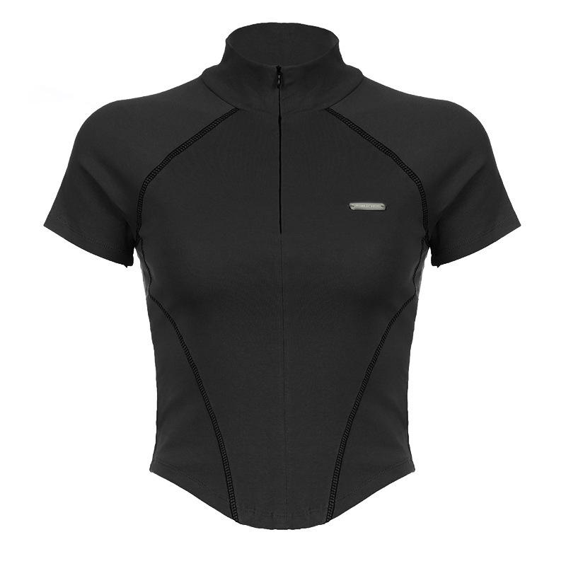 Женская футболка контрастного цвета в мотоциклетном стиле, весна/лето 2025 L чёрный
Женская футболка контрастного цвета в мотоциклетном стиле, весна/лето 2025 L чёрный