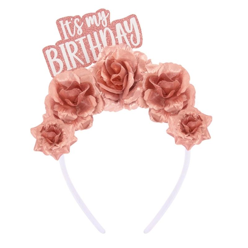 Exclusive Design Birthday Hairband For Women Girls Champagne Flower Hair Accessory It s My Birthday Photo Props Gift 1
Exclusive Design Birthday Hairband For Women Girls Champagne Flower Hair Accessory It s My Birthday Photo Props Gift 1
