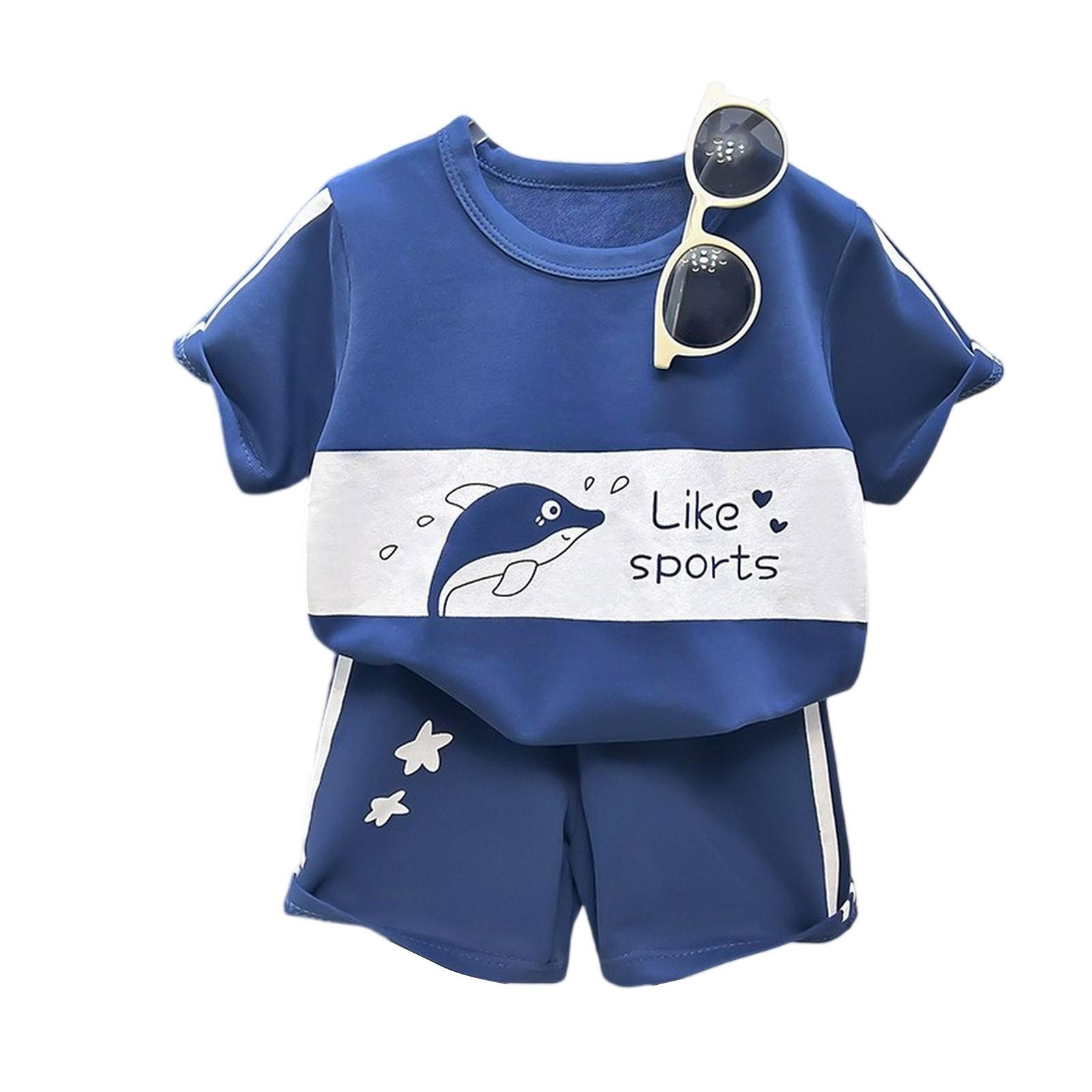 Детский патриотический наряд - комплект из 2 предметов: короткий рукав и шорты для мальчика 120 синий
Детский патриотический наряд - комплект из 2 предметов: короткий рукав и шорты для мальчика 120 синий