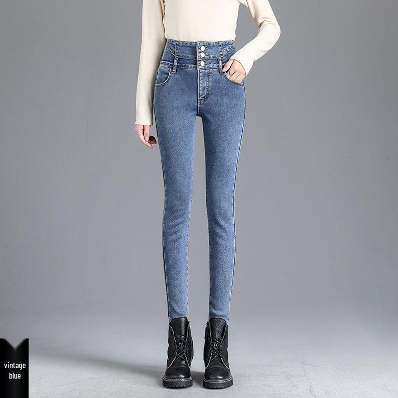 Women s High Waist Plush Denim Skinny Pants - Winter 2025 Collection 30
Women s High Waist Plush Denim Skinny Pants - Winter 2025 Collection 30
