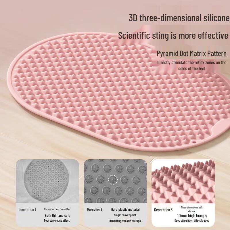 Soft Silicone Foot Acupressure Mat
Soft Silicone Foot Acupressure Mat